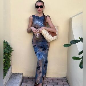 Dissh Millen Tie Dye Midi Dress